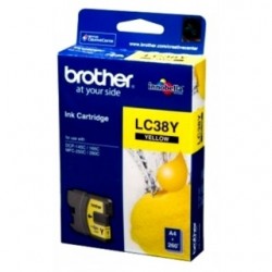 Brother LC38Y Gelbe Original-Tintenpatrone - DCP-145C