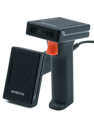 Spenta ST-3810 + USB-HID + USB-COM + RS232 + 1D/2D Handheld Wired Barcode Scanner