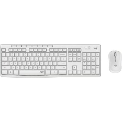 Logitech MK295 (920-010089) Silent Wireless Turkish Q Keyboard and Mouse Set - White