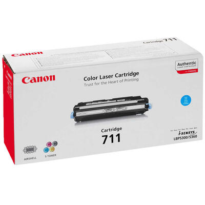 Canon CRG-711C (1659B002) Cyan Original Toner - LBP5300