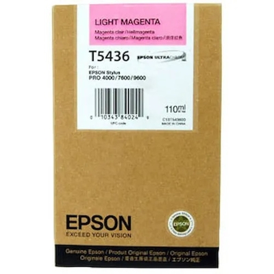 Epson C13T543200 (T5432) Light Magenta Original Ink - Stylus Pro 4000 (Ex)