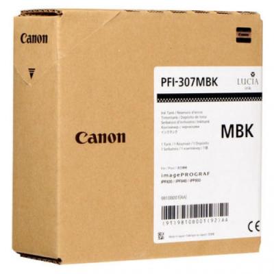 Canon PFI-307MBK (9810B001) Matte Black Original Cartridge 9810B001- iPF830 / iPF840