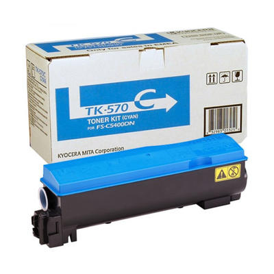 Kyocera TK-570C Mavi Orjinal Toner - FS-C5400DN /