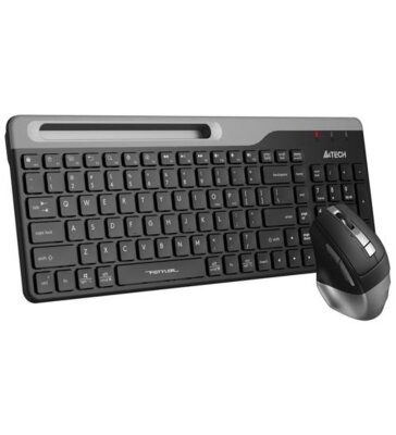 A4 Tech FB2535C Black-Gray Wireless Multimedia Q Keyboard & Mouse Set