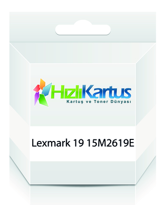 Lexmark 15M2619E (19) Renkli Muadil Kartuş - InkJe