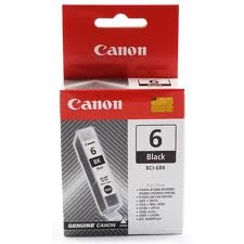 Canon BCI-6BK Schwarze Originalpatrone - BJC-8200