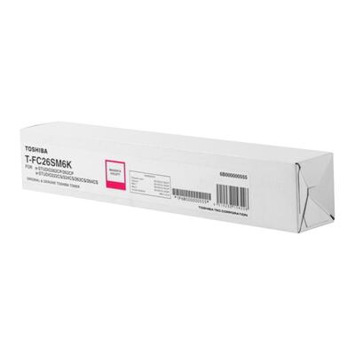 Toshiba T-FC26SM6K Kırmızı Orjinal Toner - E-Studi
