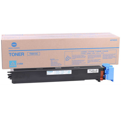 Konica Minolta TN-613C (A0TM450) Cyan Original Toner - C452 / C552