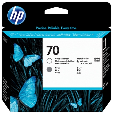 HP C9410A (70) Grau + Glanzverstärker Kafa Kopf K