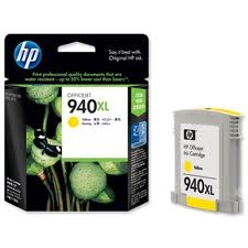 HP C4909A (940XL) Gelbe Originalpatrone - PRO 80