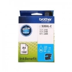 Brother LC535XLC Blau, Original-Tintenpatrone, hohe Kapazität.