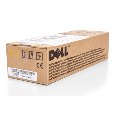 Dell NPDXG Gelber Originaltoner - 2150 / 2155