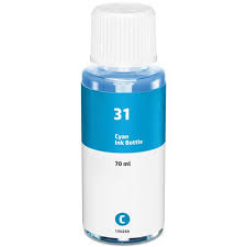 HP 1VU26A (31) Mavi Orjinal Kartuş - Smart Tank 31