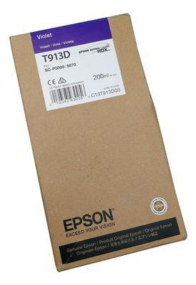 Epson C13T913D00 (T913D) Violet Orjinal Kartuş - S