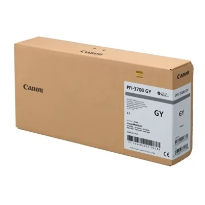 Canon PFI-3700 GY (6448C001AA) Gri Orjinal Mürekke