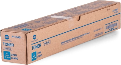 Konica Minolta TN-216C (A11G451) Cyan Original Toner - C220 / C280