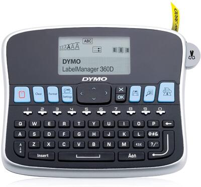 Dymo LM 360D Desktop Label Machine wiederaufladbar