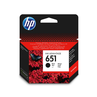 HP C2P10A (651) Schwarze Originalpatrone - DeskJet 564
