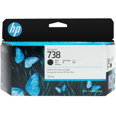 HP 498N4A (738) BlackART Kartusche - DesignJet T
