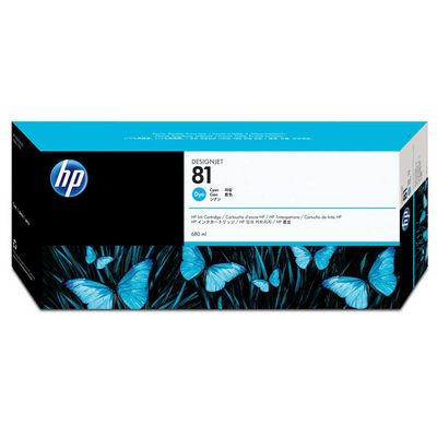 HP C4931A (81) Mavi Orjinal Kartuş - DesignJet 500