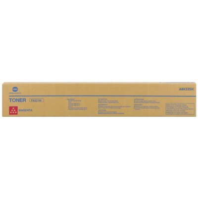 Konica Minolta TN-221M (A8K335H) Kırmızı Orjinal T