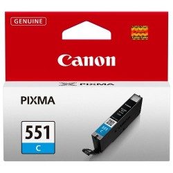 Canon CLI-551C Cyanfarbene Original-Tintenpatrone - MG5450 / MG6350