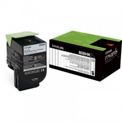 Lexmark 80C8HK0 (808HK) Black Original Toner High Yield - CX410 / CX510