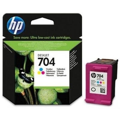HP CN693A (704) Renkli Orjinal Kartuş - Deskjet 20