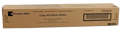 Triumph Adler 662510016 Sarı Orjinal Toner - 2550c