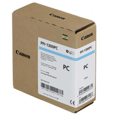 Canon PFI-1300PC (0815C001) Foto Mavi Orjinal Kart