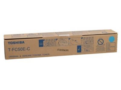 Toshiba T-FC50E-C Cyan Original Copier Toner - E-Studio 2555c / 3055c