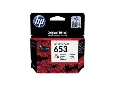 HP 3YM74AE (653) Colour Original Cartridge - DeskJet 6075
