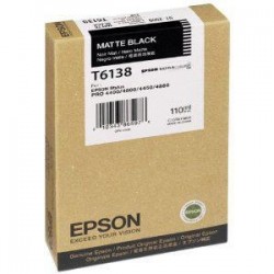 Epson C13T613800 (T6138) Matte Black Original Cartridge - Stylus Pro 4800 (Ex)