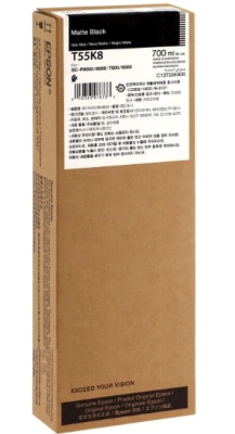 Epson C13T55K800 (T55K8) Matte Black Original Cartridge - SC-P6000 (Ex)