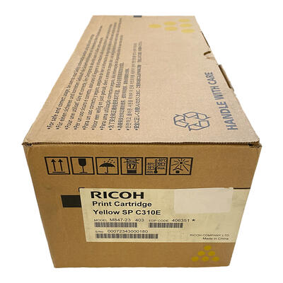 Ricoh 406351 Sarı Orjinal Toner - SPC-320DN / SPC-