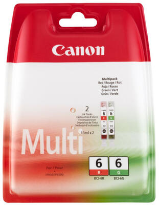 Canon BCI-6R / BCI-6G (8891A010AA) İkili Paket