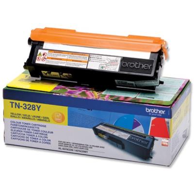 Brother TN-328Y Yellow Original Toner - HL-4150CDN / HL-4570CDW