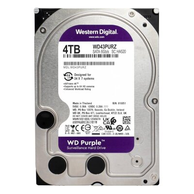 Western Digital Purpur WD43PURZ SATA 3.0 5400 RPM 3.5" 4 TB Festplatte