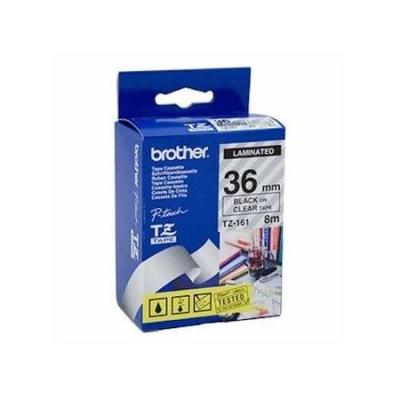 Brother TZ-261 (36MM) Siyah Lamine Etiket (C)