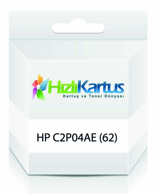 HP C2P04AE (62) Siyah Muadil Kartuş - OfficeJet 20