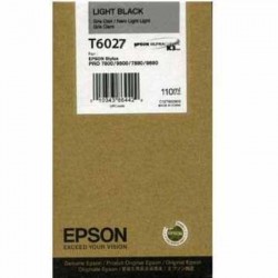 Epson C13T602700 (T6027) Originalpatrone, Hellgrau.