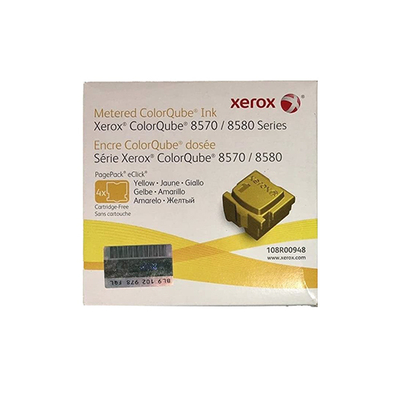 Xerox 108R00948 Yellow Original Toner Pack 4 - ColorQube 8570
