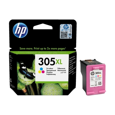 HP 3YM63AE (305XL) Renkli Orjinal Kartuş Yüksek Ka