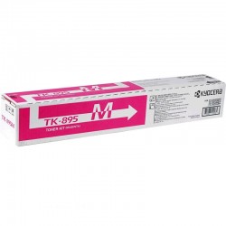 Kyocera TK-895M Magenta Original Toner Cartridge - FS-C8020MFP / FS-C8025MFP