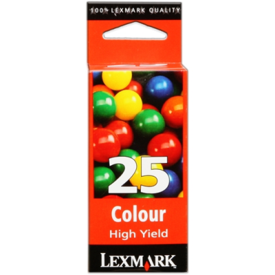 Lexmark 15M0125 (25) Renkli Orjinal Kartuş - F4270
