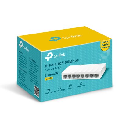 Tp-Link LS1008 8-Port 10/100Mbps