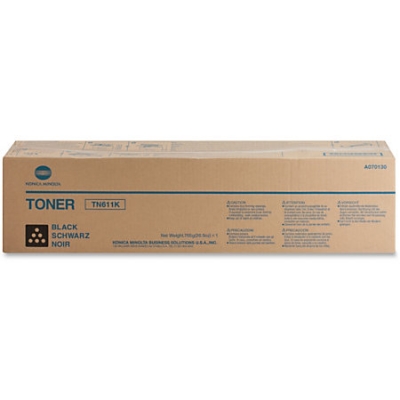Konica Minolta TN-611K (A070130) Black Original Toner - C451 / C650