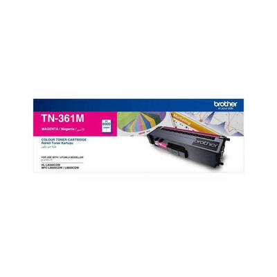 Brother TN-361M Magenta Original Toner - DCP-L8450 / HL-L8250
