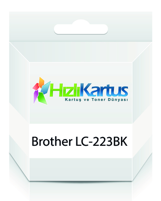Brother LC-223BK Schwarze kompatible Tintenpatrone - MFC-J-4320 / DCP-J-4120