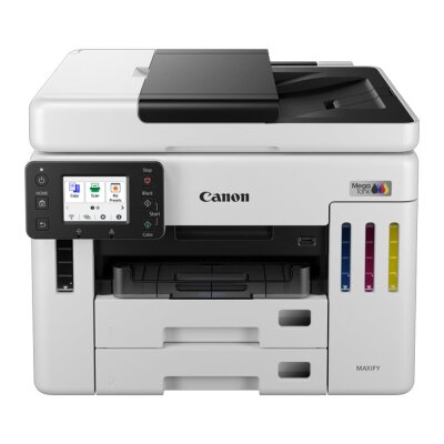Canon Maxify GX7140 Wi-Fi + Scanner + Copier + Fax Color Multifunction Inkjet Printer with Tank